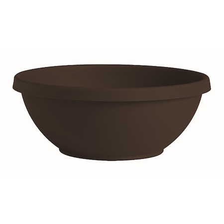 Bbq Innovations 14 in. Terra Plant Bowl Planter Black BB2796722